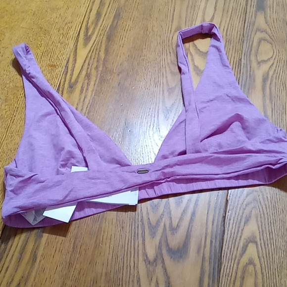 RIP CURL Womens Bikini TOP XL New Summer Cruisewear Beach NEW PINK MAGENTA - Picture 3 of 4